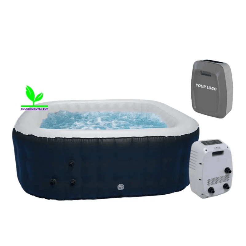 Inflatable Hot Tub As Pool