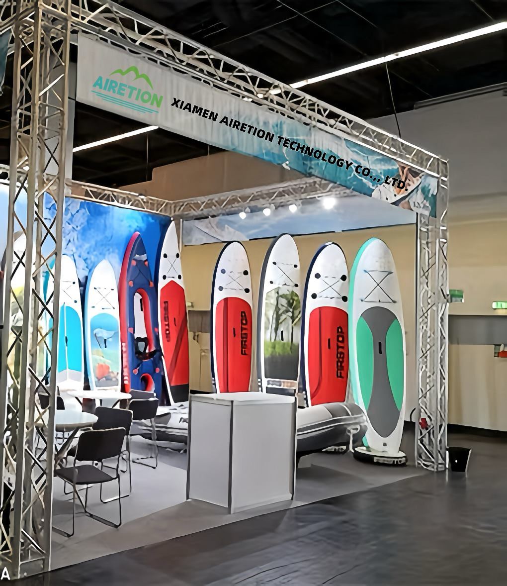 Die 5. CBEE Xiamen Global Cross Border E-Commerce Expo präsentiert innovative Supboard- und Schlauchbootprodukte