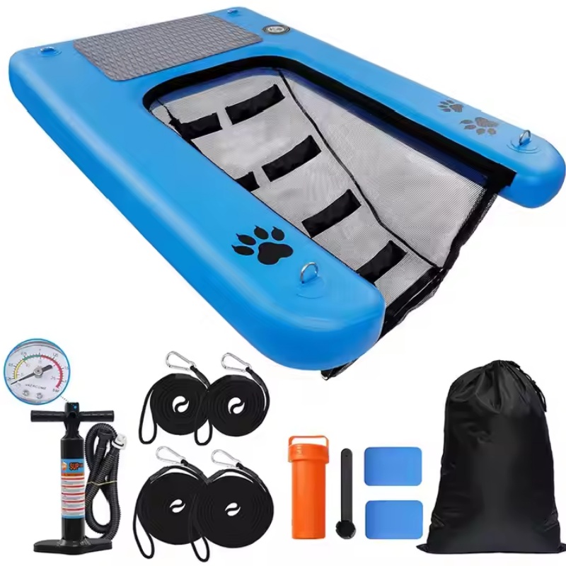 inflatable pet ramp for pool