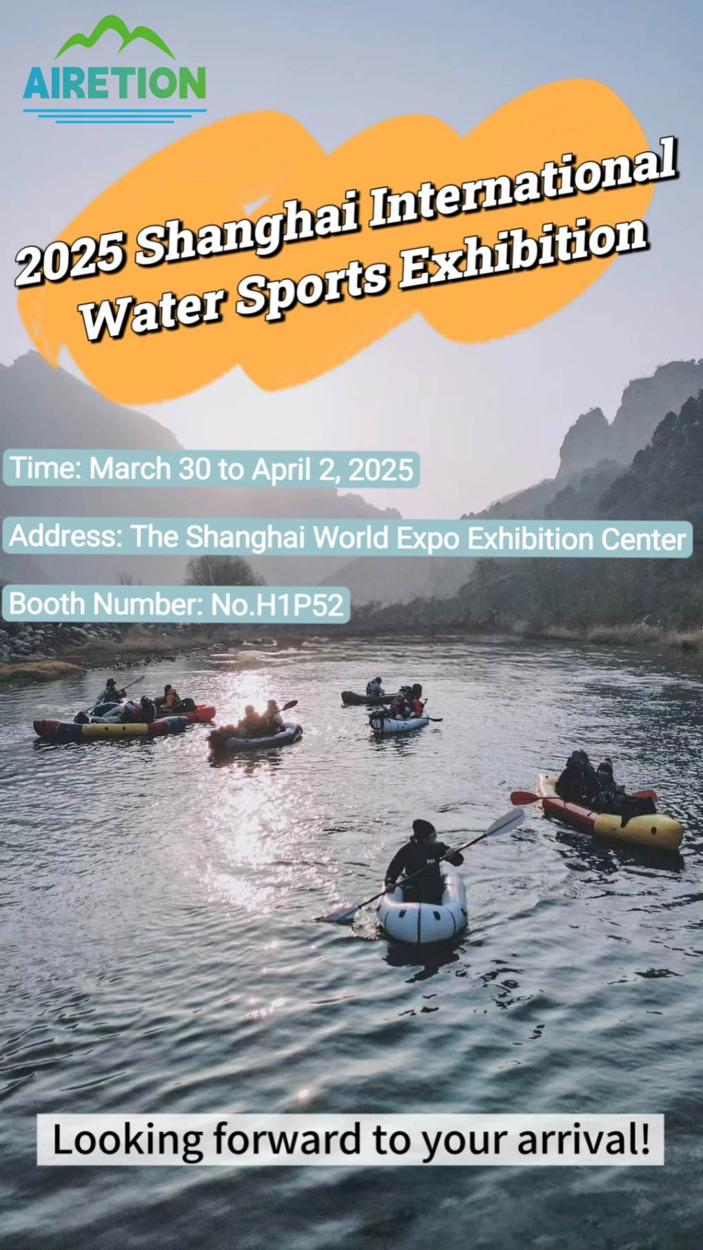 Besuchen Sie uns auf der Shanghai International Water Sports Exhibition 2025!