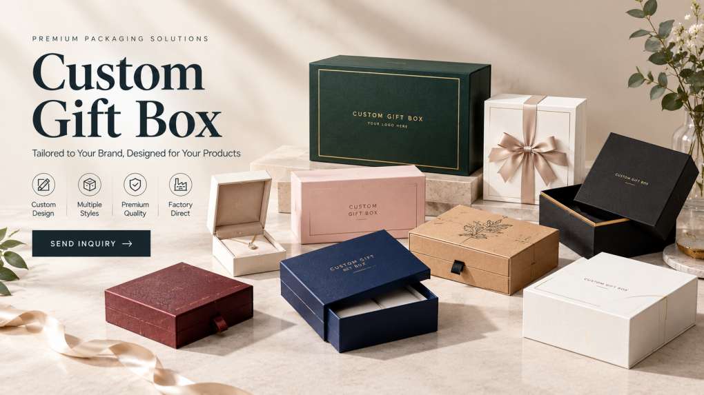 Custom gift box tailored for your local brand